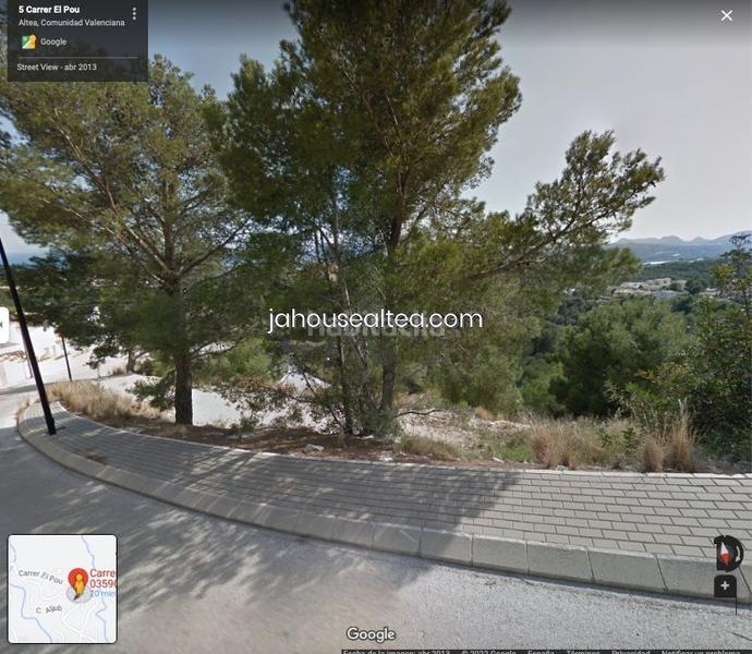 Foto 02ae99af-c0e0-4aac-a6d0-3ac07db3b2dc. Terreno residencial parcela urbana paradiso en Altea la vella Altea