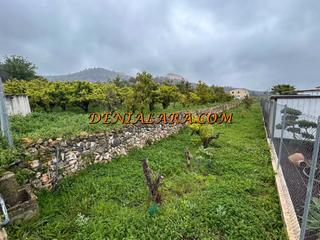 Finca rústica a Pego. Terreno rustico de 1000m en pego