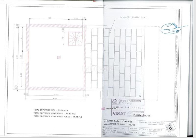 Foto a74b77fb-7464-47e4-a58b-9a7b9f326040. Casa con parcheggio in Castellví de Rosanes
