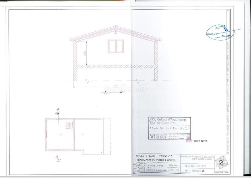 Foto ec9e2262-9489-49dc-83b3-1c39897b479f. Casa con parcheggio in Castellví de Rosanes