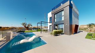 Xalet a Del llentiscle 2. Promoción de villas con amaneceres mágicos v17