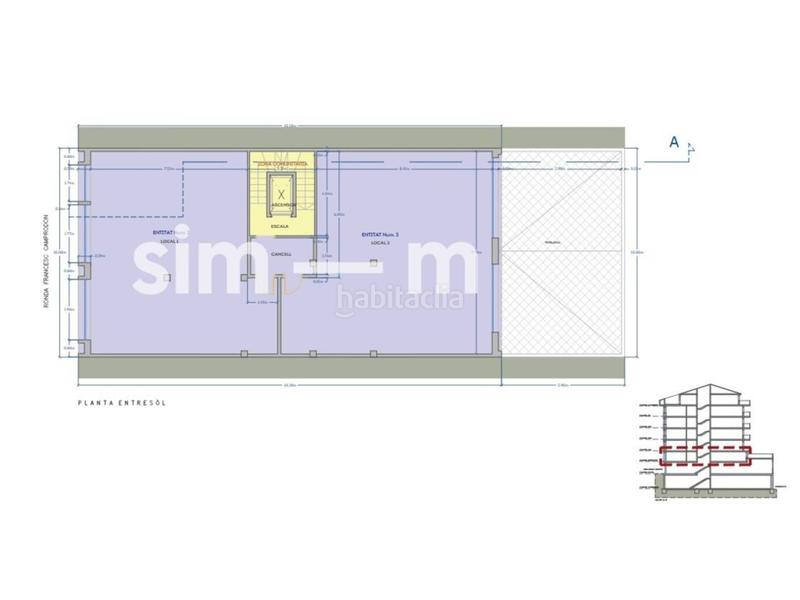 Foto b327f4bf-366c-4326-8b4b-e609546fc088. Miete büro in francesc camprodon 31 in Nord Vic
