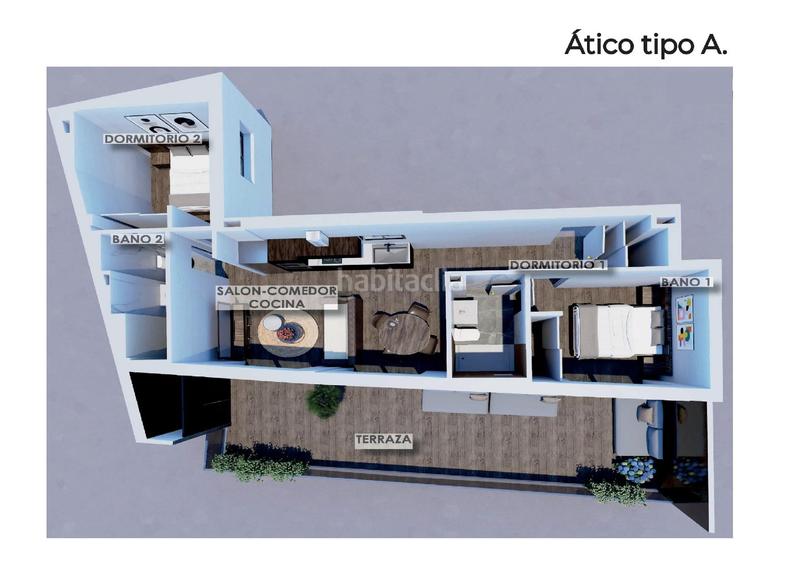 Foto 41831891-fe96-4669-906b-2dd90805e18b. Penthouse 143m<sup>2</sup> in calle ramón gallud 31 in Las Piscinas Naturales Torrevieja