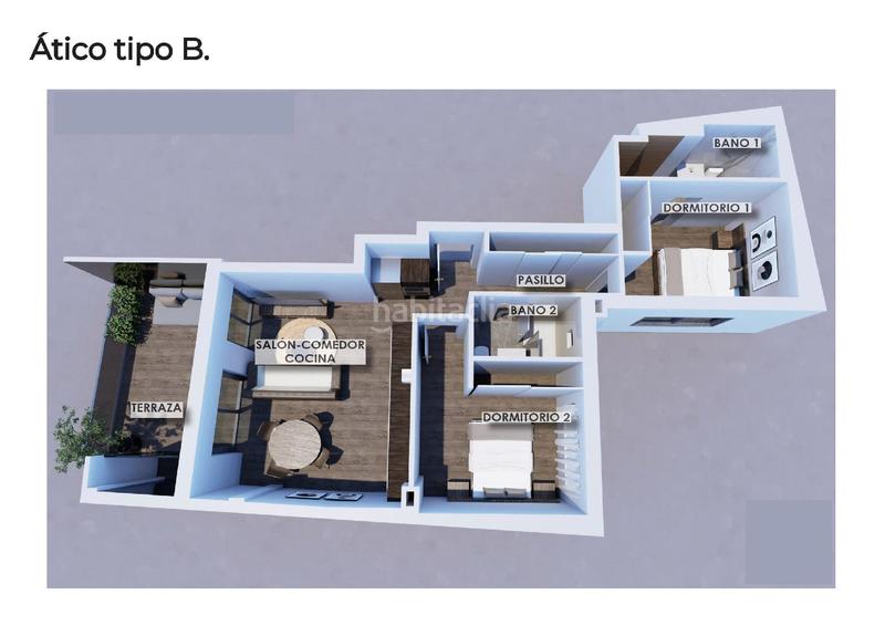 Foto f8cdc83e-b6aa-45d6-8fa9-d4be990c0330. Penthouse 118m<sup>2</sup> in calle ramón gallud 31 in Las Piscinas Naturales Torrevieja