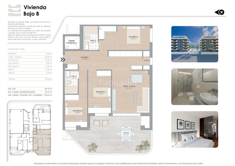 Foto 1594ca62-27fc-4360-bd47-aefcda775486. Pis 98m<sup>2</sup> amb aparcament piscina a Zarandona Murcia