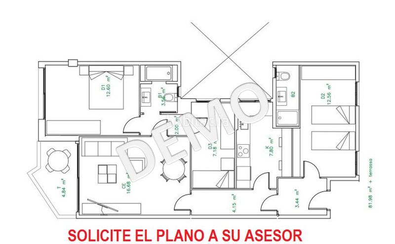Foto c4750691-1779-4179-b07d-58ba884b832f. Pis a Poblenou Barcelona