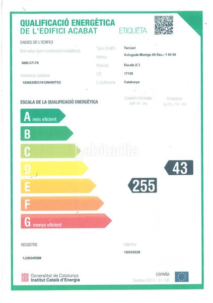 Foto 01e13179-511f-4e6e-80dd-541fff5f79b6. Local commercial dans avinguda de montgó 142 dans Port - La Clota - Puig Sec Escala (L´)