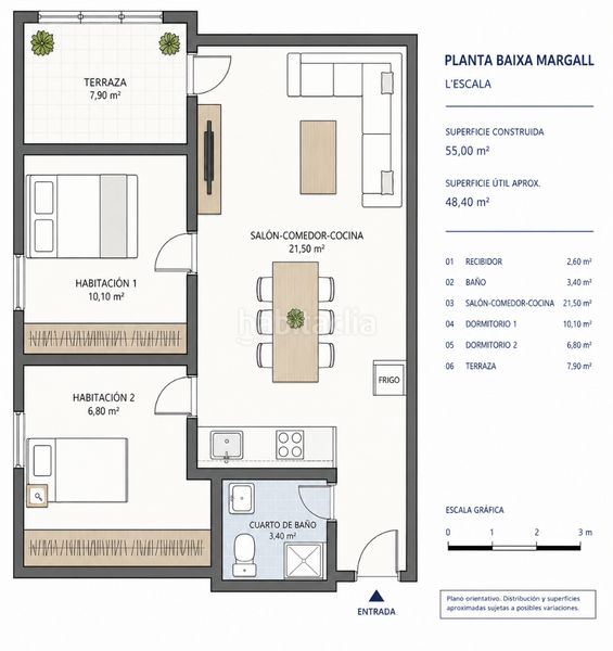 Foto da7ade7b-1a3b-4711-9895-58da4747cb0a. Apartament amb aparcament piscina a Port - La Clota - Puig Sec Escala (L´)