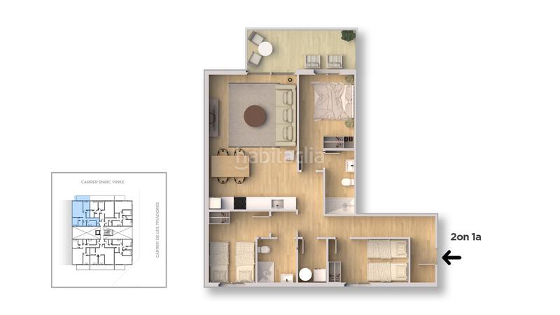 Foto 2d8020bd-88fe-4c76-8994-388b49d2224c. Flat 95m<sup>2</sup> with heating in Sant Joan - Vilarromà Palamós