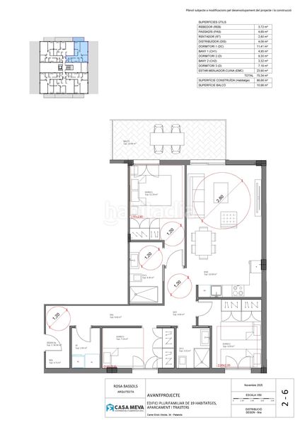 Foto 4f6b4c5e-51eb-41e7-bf9b-25bd1c850b0a. Flat in carrer de la font 1d in Sant Joan - Vilarromà Palamós