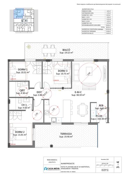 Foto c23247c3-5356-479b-9c23-fd0885737933. Flat in carrer de la font 1d in Sant Joan - Vilarromà Palamós