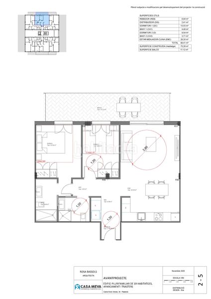 Foto cc864ee0-ca73-481a-a5bd-632ccd41d219. Flat in carrer de la font 1d in Sant Joan - Vilarromà Palamós