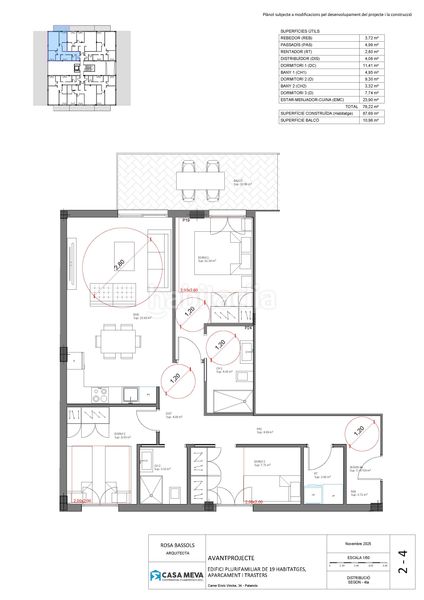 Foto efe46837-c895-4624-b719-ba9762d84e2a. Flat in carrer de la font 1d in Sant Joan - Vilarromà Palamós
