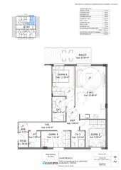 Pis a Carrer de la font 1d. Obra nueva , 3 habitaciones i 2 cuartos de baños