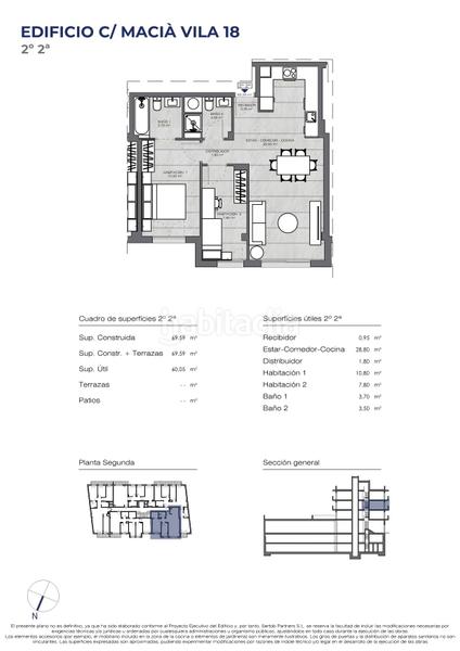 Foto 02e3cb6c-06a7-4ebe-9173-37cd0c8ae5f8. Pis 69m<sup>2</sup> a carrer de macià vila 18 a Centre Reus