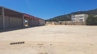Rent Industrial building in Aldea (L´). Nave industrial y solar industrial de 4.400 m2 con doble acceso