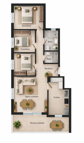 Foto f4ace5a9-458d-4c6f-bee7-beb14d8cc3a1. Apartament amb aparcament piscina a Miramar