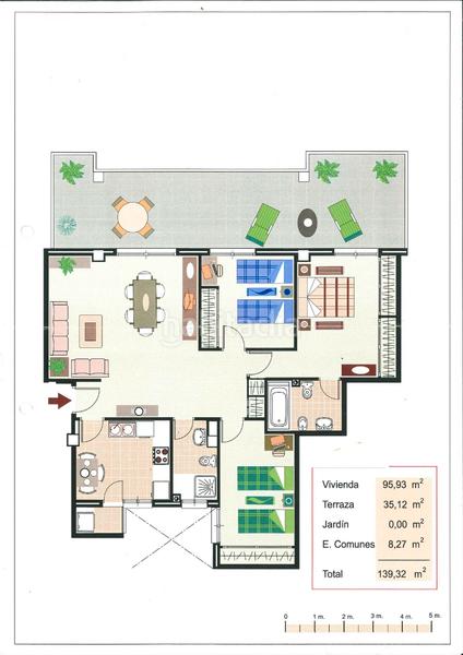 Foto a7f254d2-2b58-4c0a-8ae8-7f1a60c2e4f0. Appartement avec piscine dans Casco Urbano Náquera