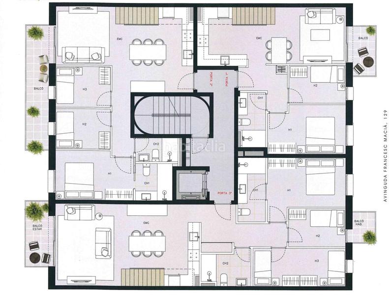 Foto ba142453-d5fb-4738-acda-3e4d1515a989. Appartement avec parking dans Nucli Urbà Esparreguera