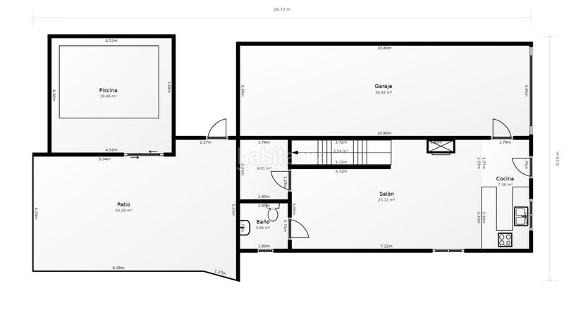 Foto 89d4f9f2-d3b9-4fe1-9a42-61f433322771. Casa adossada amb calefacció aparcament piscina a Chelva