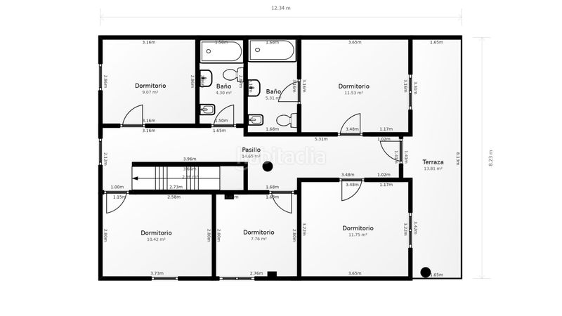 Foto f842b5cf-fe38-4dad-9b40-01e3842bfa9a. Casa adossada amb calefacció aparcament piscina a Chelva