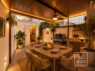 Casa a Meliana. Vivienda adosada reformada con placas solares y garaje en melian
