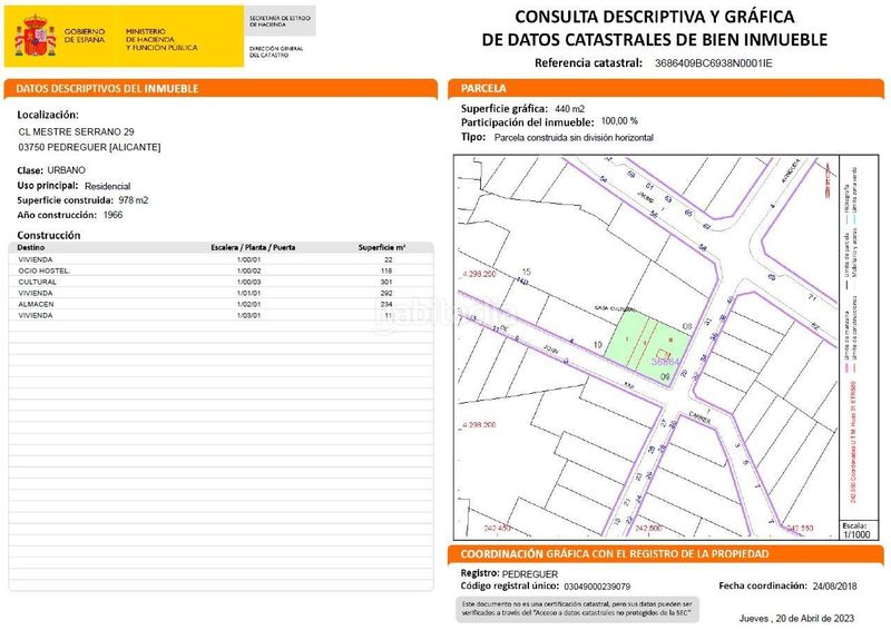 Foto 5d8eb24e-7c66-4696-b76b-dd90ce434133. Edificio in Pedreguer