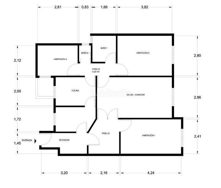 Foto 4473e43c-e53e-4ae0-a0da-dda0c2f11b33. Piso  para reformar en ronda guinardo en La Salut Barcelona