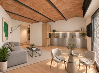 Planta baixa  Carrer de gomis. Estudio para reformar con proyecto orientativo de reforma