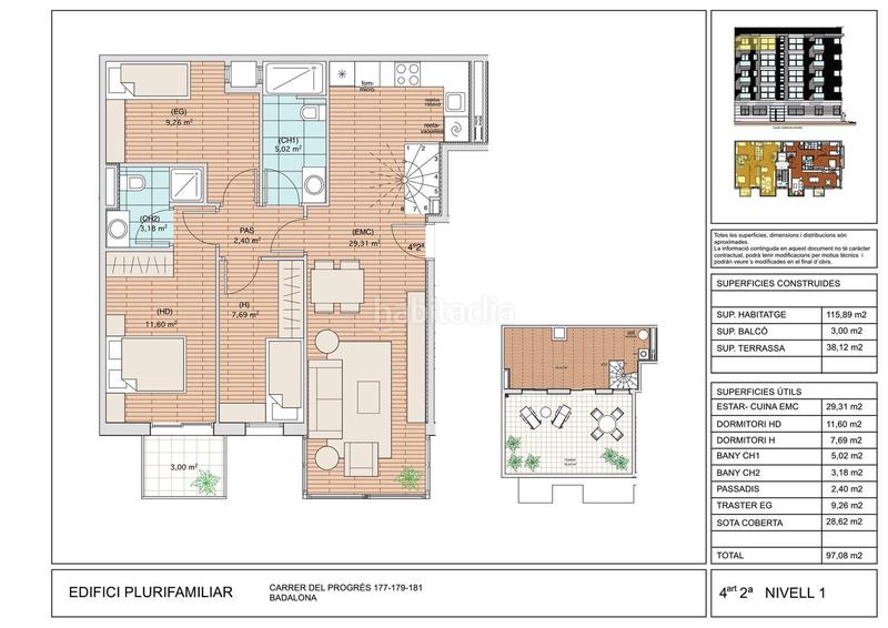 Foto a1d5231e-71ce-4246-8de8-55f24e34734a. Duplex in carrer del progrés 179 in Progrés - Pep Ventura Badalona