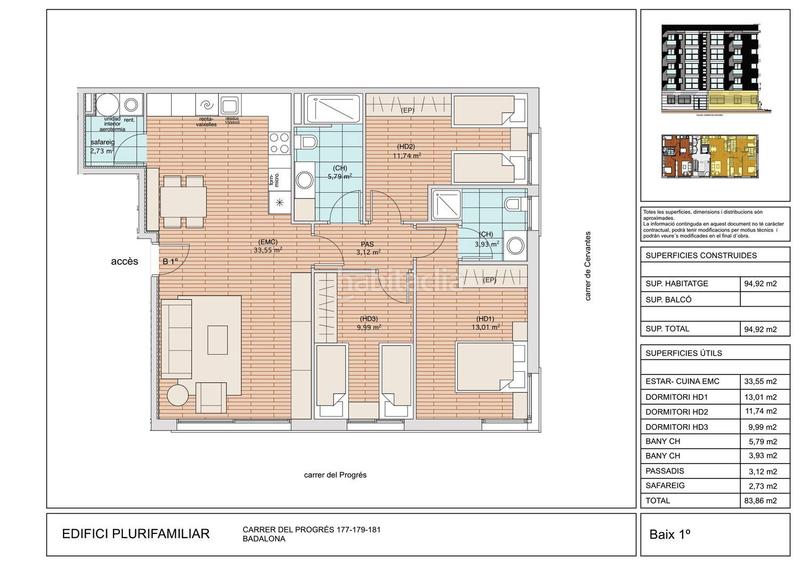 Foto 332a18b5-53b2-4da5-acb3-947b29da3d6c. Etagenwohnung in carrer del progrés 179 in Progrés - Pep Ventura Badalona