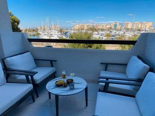 Dúplex a Calle k 5. Vistas al puerto y mar menor