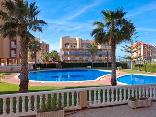 Piccolo appartamento in Poligono g-1 pto menor 1g. Apartamento con vistas al mar menor y puerto