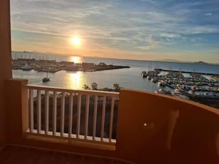 Appartement en Poligono g-1 pto menor 1g. Apartamento con vistas al mar menor y puerto