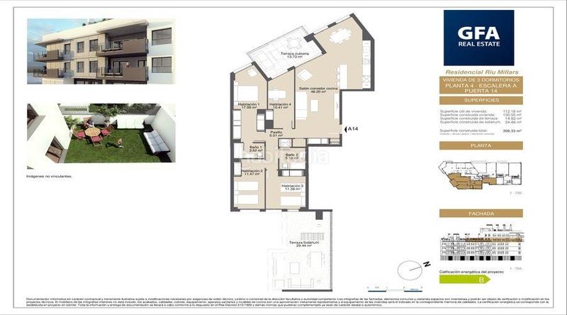 Foto 75dfeb73-ca64-4ad8-98db-c059cc7d2e35. Penthouse with parking in Hospital - Plaza del Real Castellón de la Plana