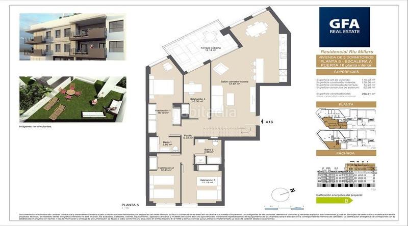 Foto 99304e4e-50d7-43d6-b227-1647c230ba51. Zweistöckige wohnung mit parking in Hospital - Plaza del Real Castellón de la Plana