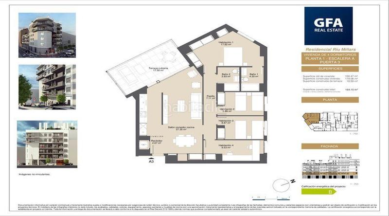 Foto 8d9b9144-3122-4489-a489-1d396582dc19. Appartement avec parking dans Hospital - Plaza del Real Castellón de la Plana