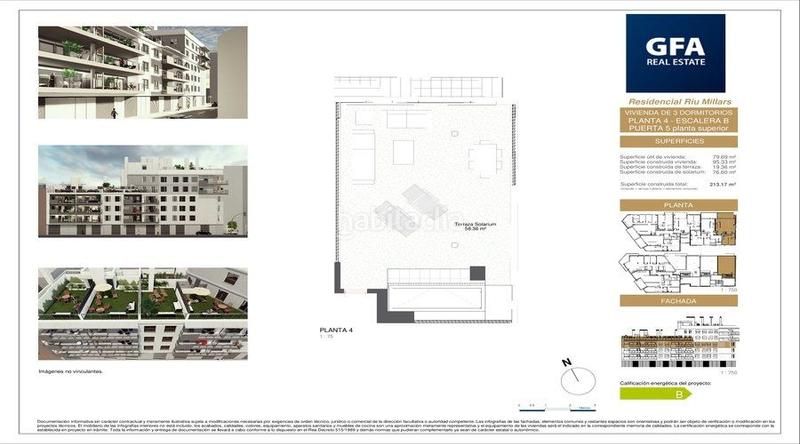 Foto 2be76491-21c6-4f16-9a9b-9e7315b51764. Zweistöckige wohnung mit parking in Hospital - Plaza del Real Castellón de la Plana