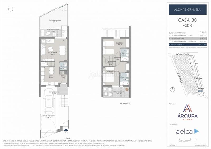 Foto 327341b2-c550-4f01-866d-a4947c016994. Semi detached house with heating parking pool in Lomas de Campoamor - Las Ramblas Orihuela