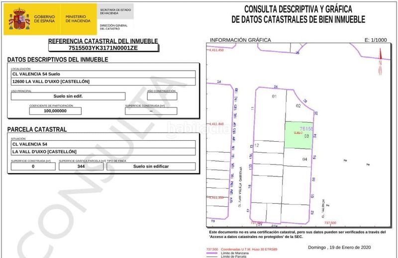 Foto 08563dd4-367a-4aa7-a20a-4f6d03d7e4b9. Terreno residencial en Vall d´Uixó (la)