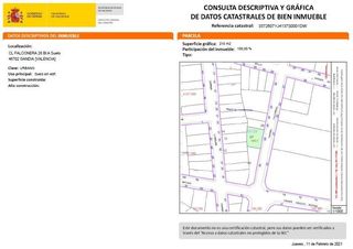 Residential Plot in Beniopa - Sant Pere