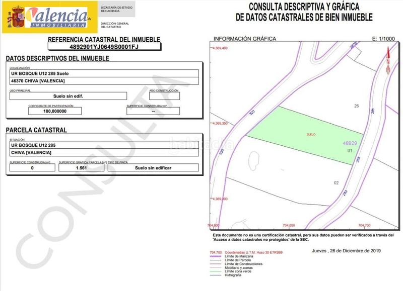 Foto e0f07f9b-0105-48f3-90e2-908a133f2c1c. Terreno residenziale in El Bosque Chiva