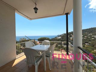 Apartament a Rosamar. Apartamento con terraza y vistas al mar en rosamar