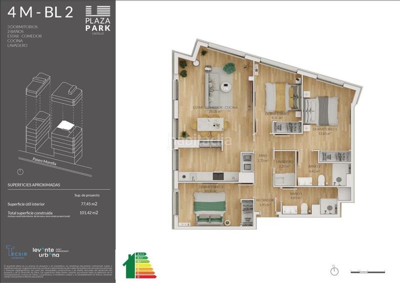 Foto 86b6a6a3-57a2-48cd-9f73-fe20e8cdac8e. Flat with parking in Mestrets Castellón de la Plana