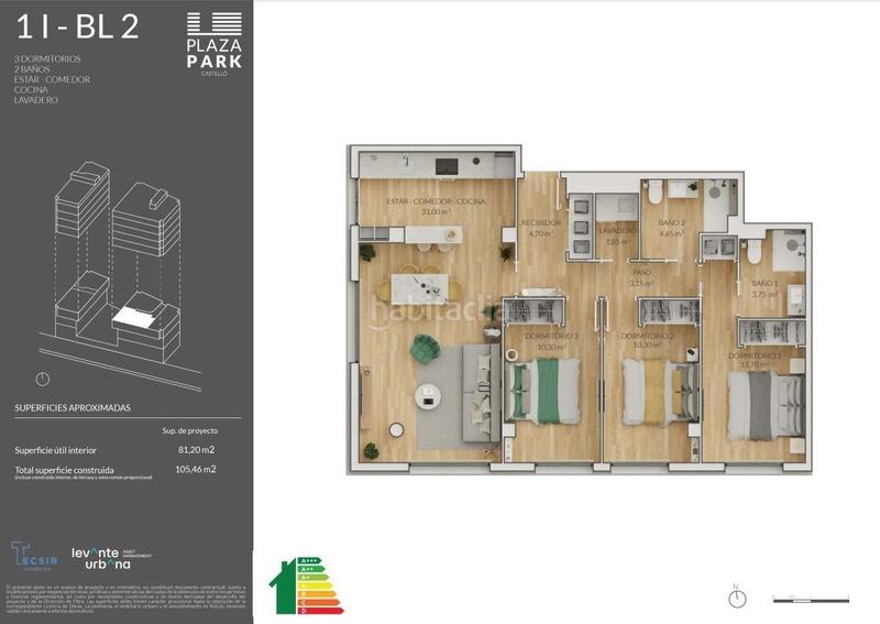Foto 4a8a5681-c1fd-4940-9892-61c0225c7e93. Appartement avec parking dans Mestrets Castellón de la Plana