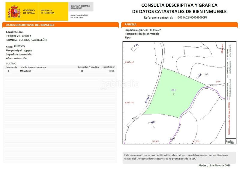 Foto 8e6aad55-ed9c-43d8-88fa-d19558db9424. Finca rústica a Borriol