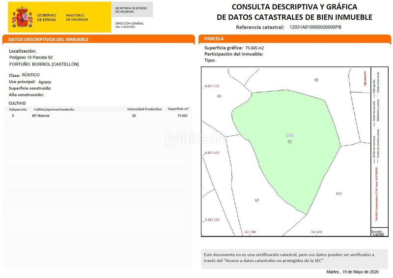 Foto b3888e75-583b-4a6a-b074-a7b6b02208b5. Finca rústica a Borriol
