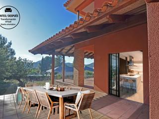 Chalet à Borriol. Espectacular chalet en la coma en obra,las primeras imagenes son