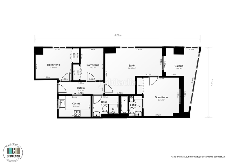 Foto fb157db5-dea6-474f-8b3f-0a8645e50a23. Apartamento casagencia inmobiliaria vende....apartamento 3 habitaciones en magic world en Oropesa del Mar