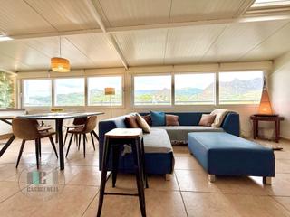 Attico  Calle antonio puerto. Ático en benicàssim  2 habitaciones, terraza acristalada, chimen